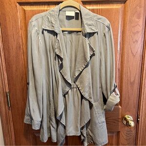 Chico’s lyocell open draped Women's Jacket